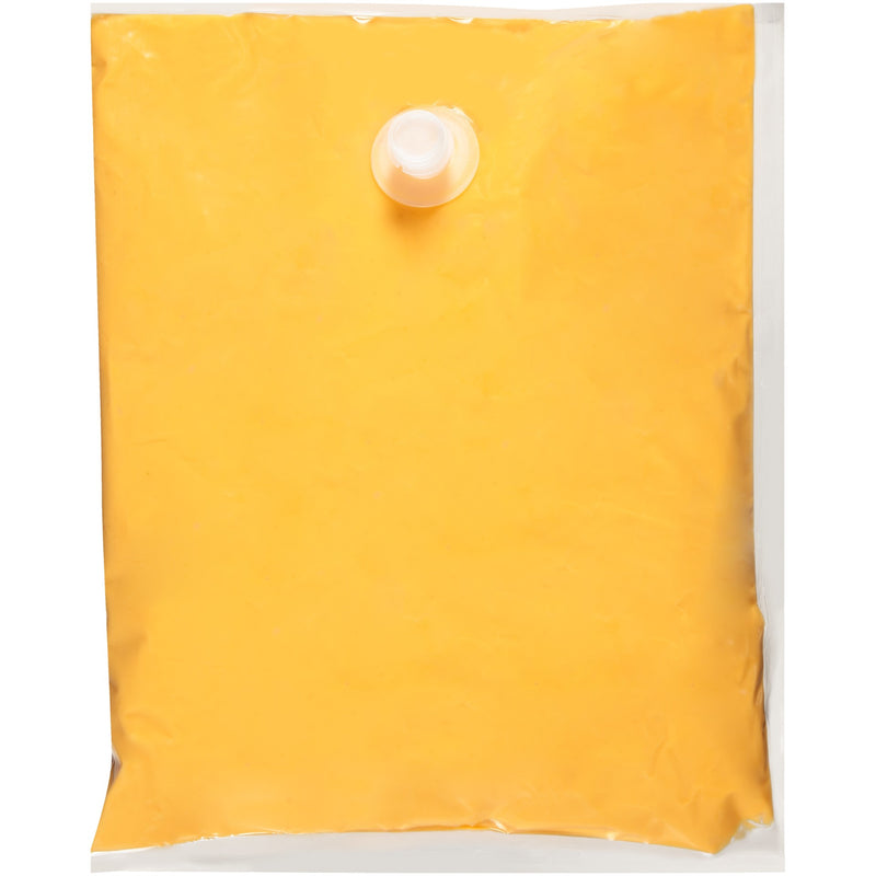 Nacho Cheese Sauce Pouches 107 Ounce Size - 4 Per Case.