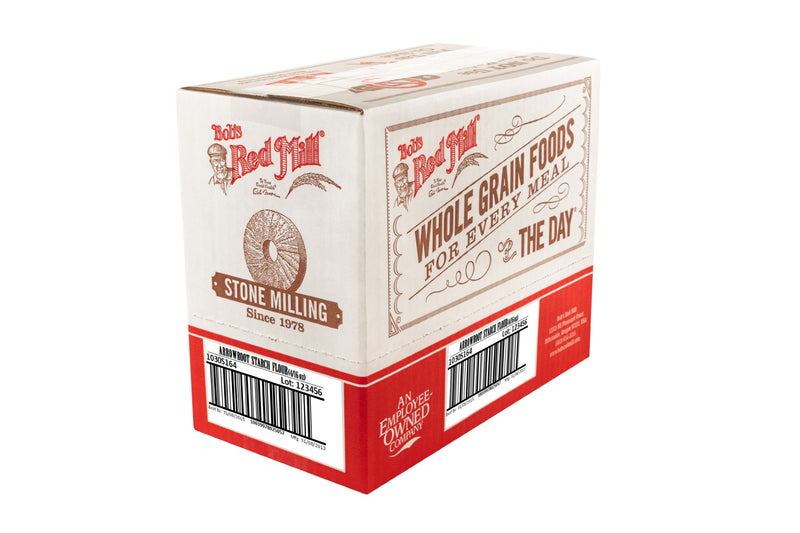 Bob's Red Mill Arrowroot Starchflour 16 Ounce Size - 4 Per Case.