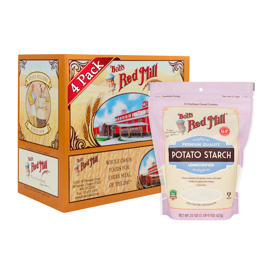 Bob's Red Mill Natural Foods Inc Potato Starch, 22 Ounces - 4 Per Case.