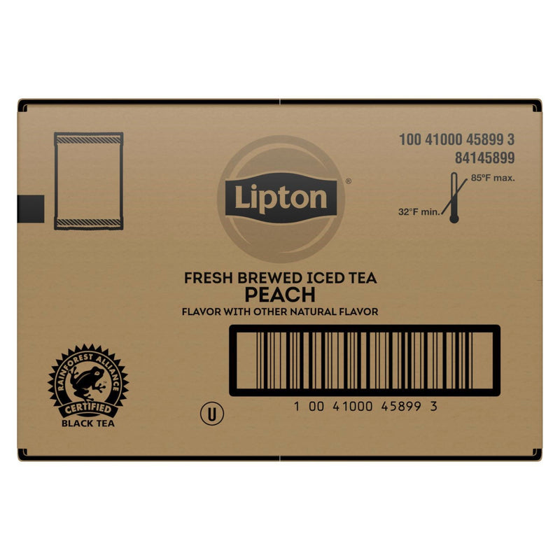 Lipton Lipton Tea Bags Autobrew Peach 3 Gallon - 24 Per Case.