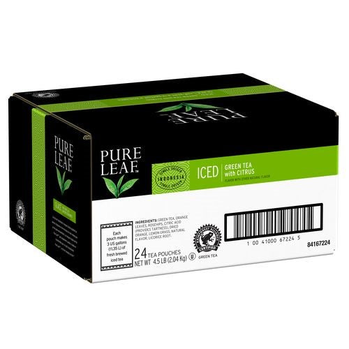 Pure Leaf Pure Leaf Tea Green Citrus 24 Each - 24 Per Case.