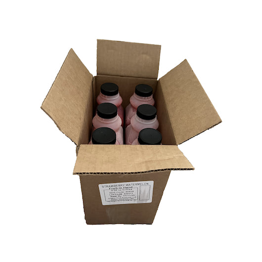 Oregon Fruit Products Fruit In Hand Strawberry Watermelon 35 Ounce Size - 6 Per Case.