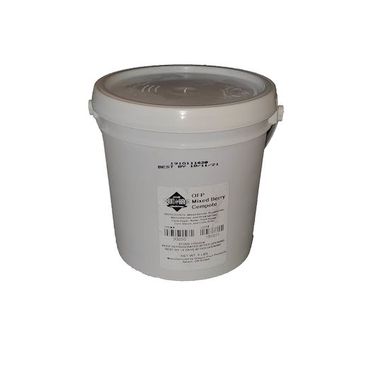 Oregon Fruit Products Mixed Berry Compote 16 Pound Each - 1 Per Case.
