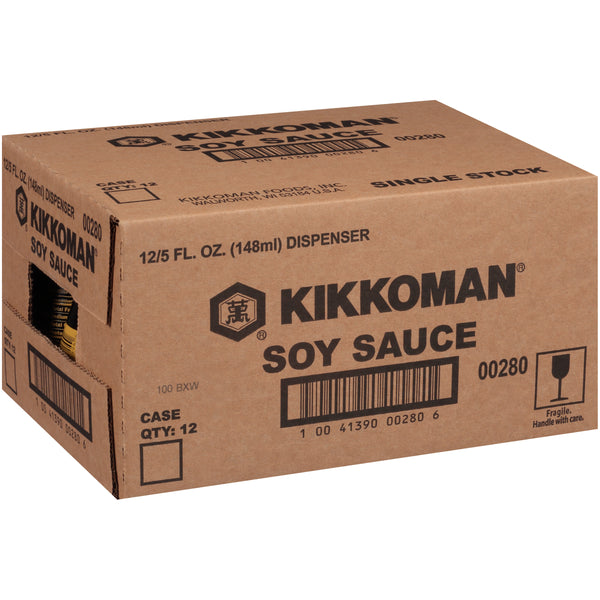 Kikkoman Soy Sauce Dispenser 5 Fluid Ounce - 12 Per Case.