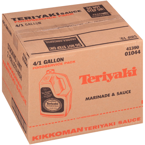 Kikkoman Gal Teriyaki Sauce Pl 1 Gallon - 4 Per Case.
