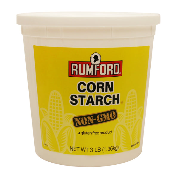 Rumford Non Gmo Corn Starch 3 Pound Each - 6 Per Case.