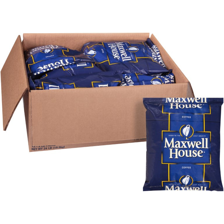 Maxwell House Regular Roast Whole Beans 2 Lb. Bag 12