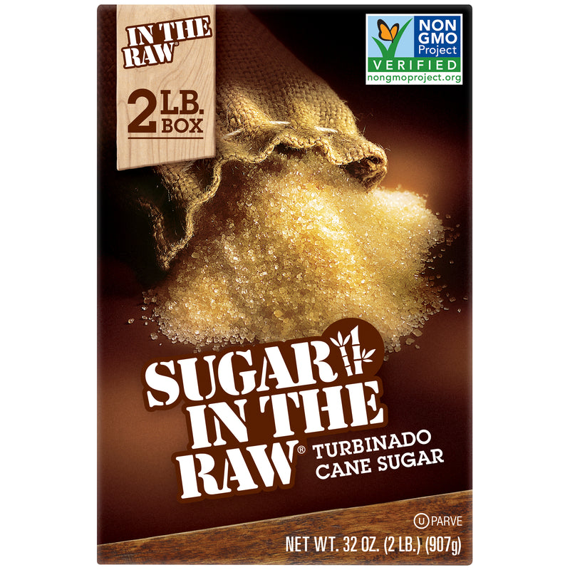 Sugar In The Raw Pack 2 Pound Each - 12 Per Case.