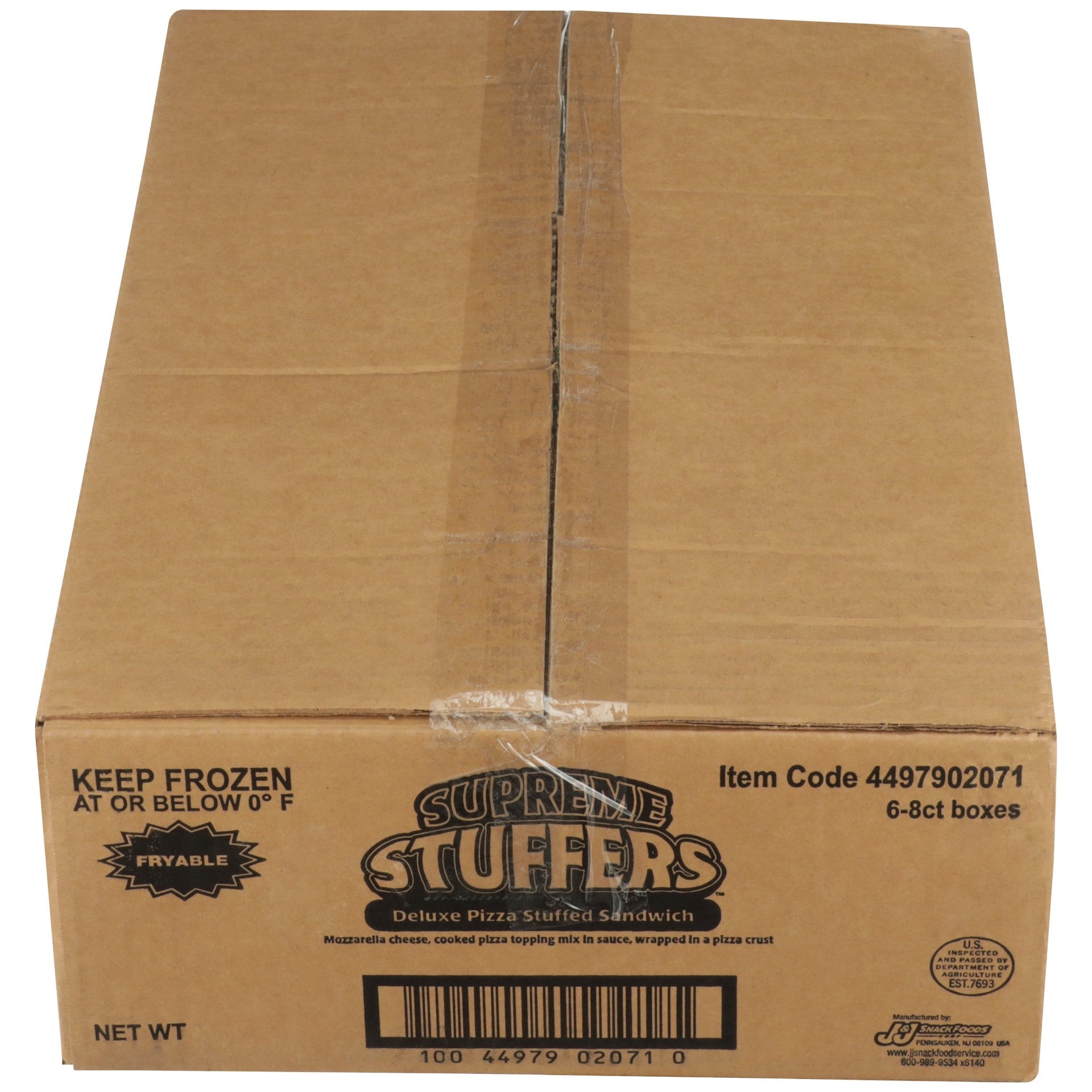 Supreme Stuffers Sausage Pizza Stuffer 48 Ounce Size - 6 Per Case.