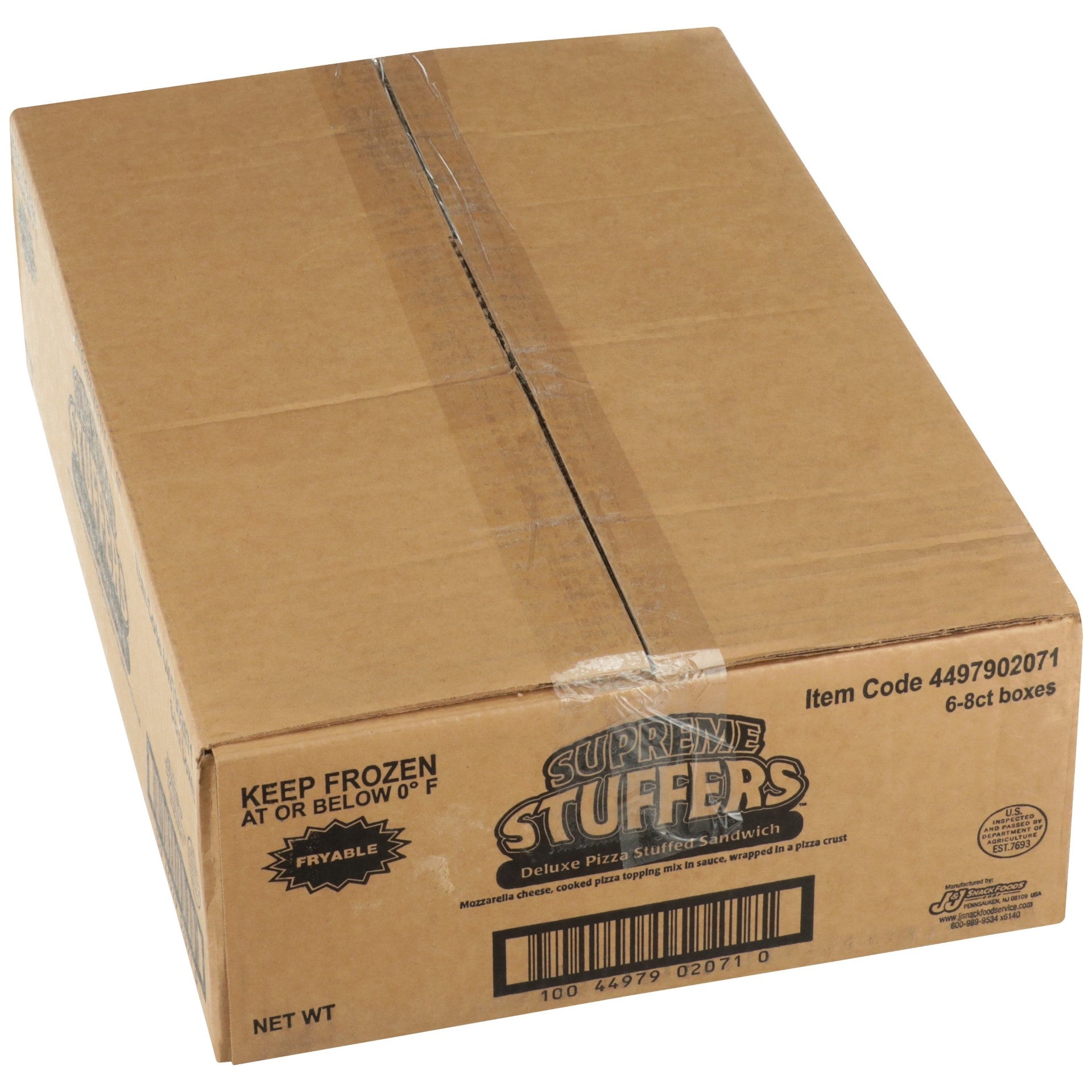 Supreme Stuffers Sausage Pizza Stuffer 48 Ounce Size - 6 Per Case.