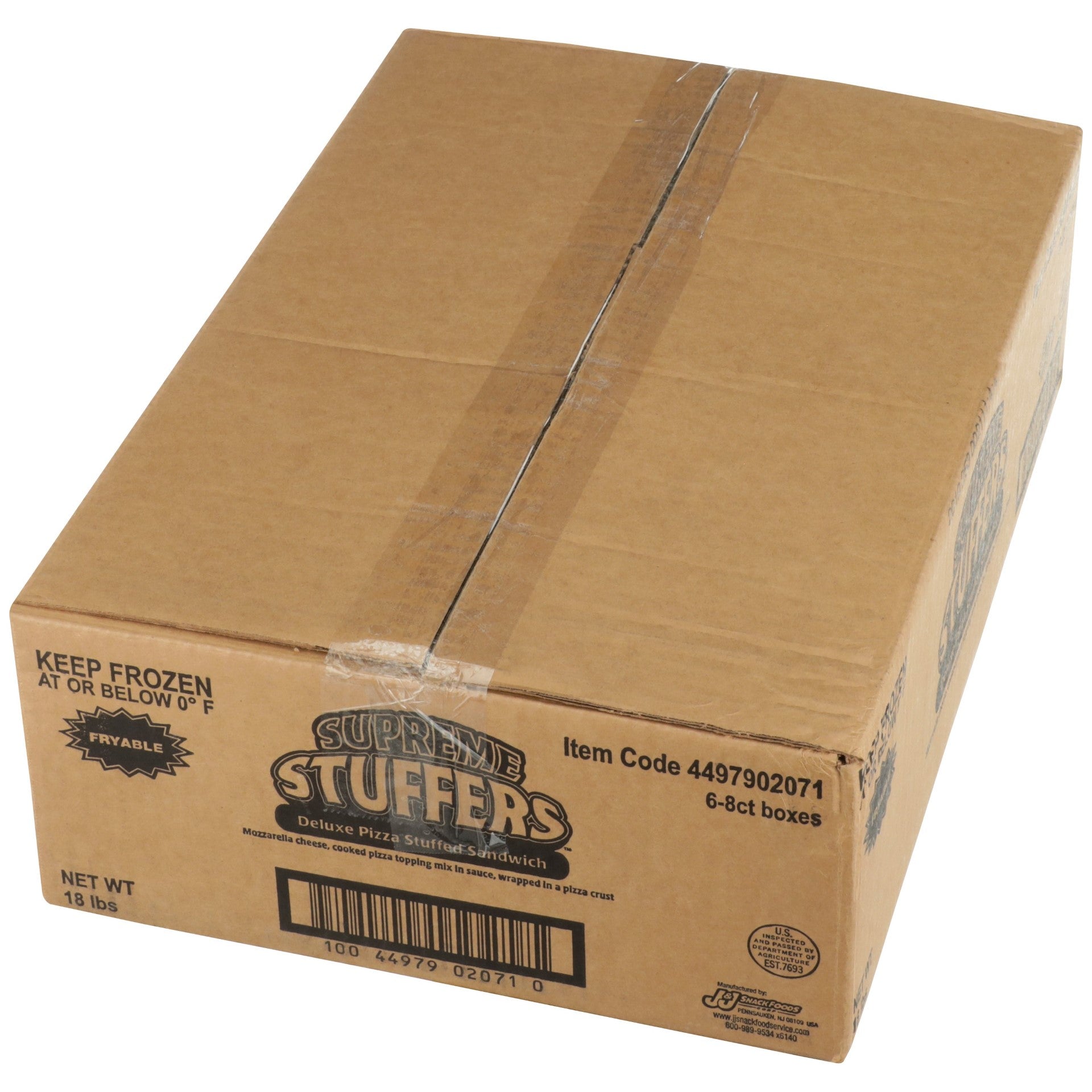 Supreme Stuffers Sausage Pizza Stuffer 48 Ounce Size - 6 Per Case.