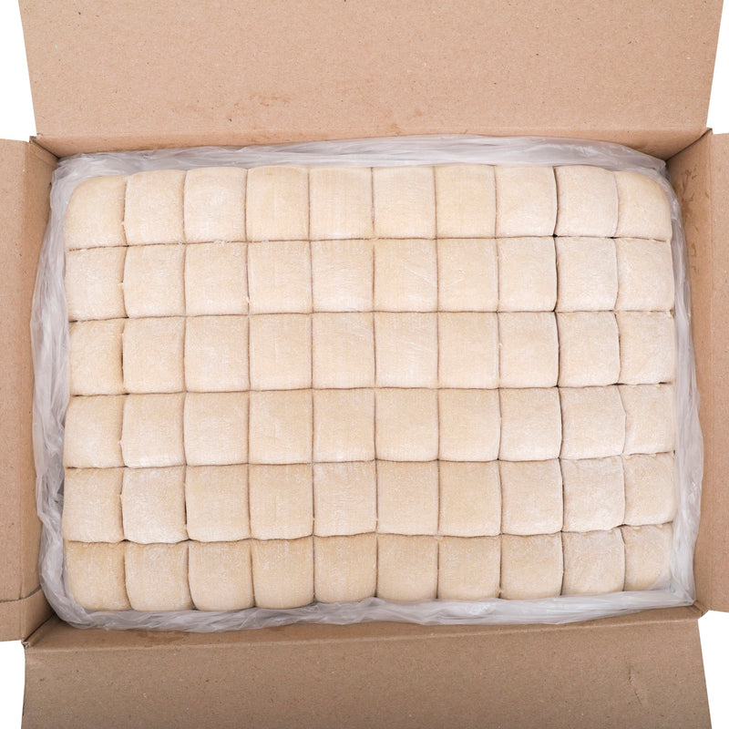 Bridgford White Whole Wheat Honey Roll Dough Layer (Whole Grain) 180 Piece - 1 Per Case.