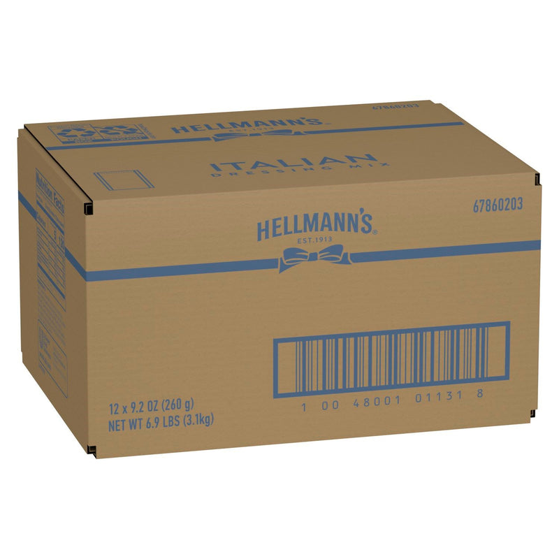 Hellmann's Spread Italian Dry Mix 9.2 Ounce Size - 12 Per Case.
