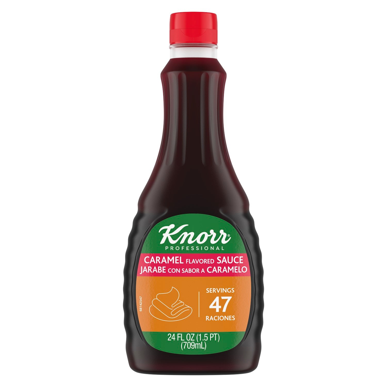 Knorr Desserts Flan Creme & Caramel 8 Ounce Size - 6 Per Case.