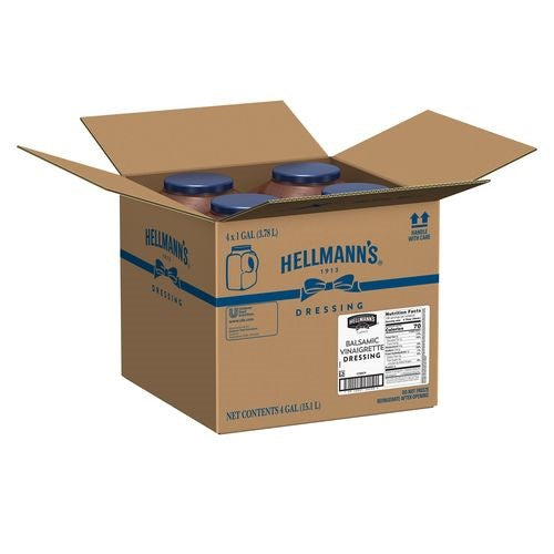 Hellmann's Dressingscondiments Classic Balsamic Ga 1 Gallon - 4 Per Case.