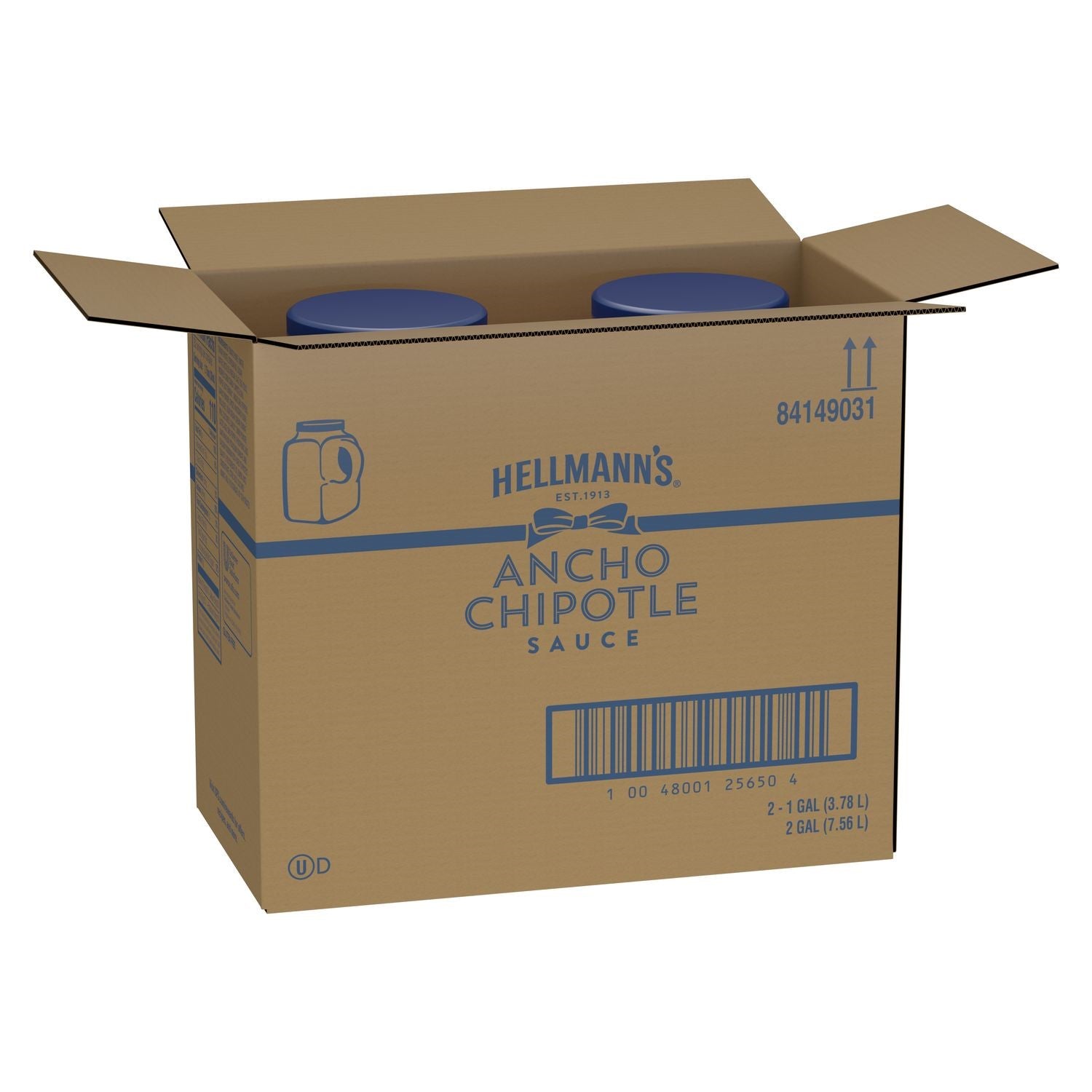 Hellmann's Dressingscondiments Real Ancho Chipotle Sauce Jugs Ga 1 Gallon - 2 Per Case.