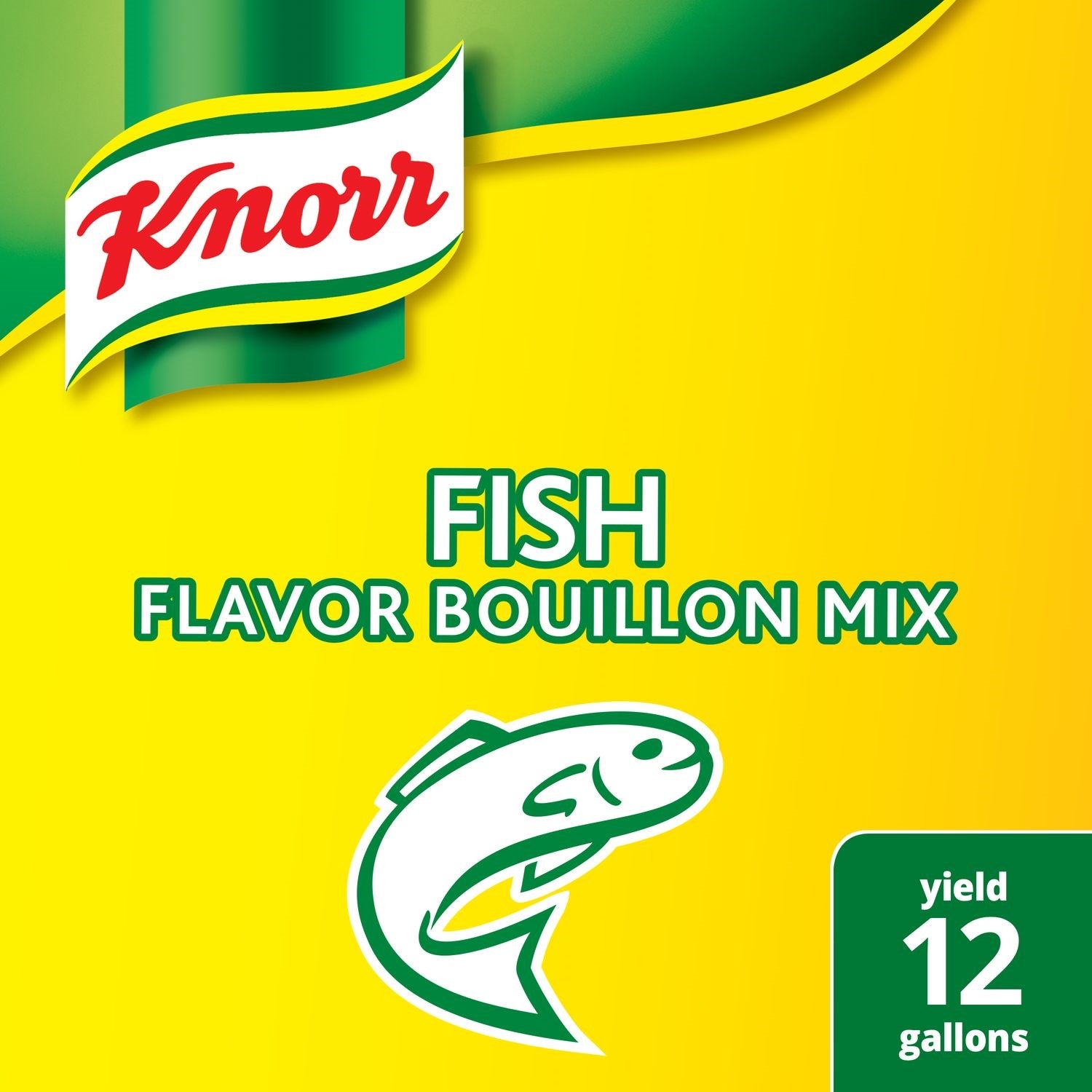 Knorr Bouillon Paste Tub Fish Packof 1.99 Pound Each - 6 Per Case.