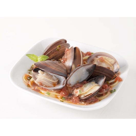 Oyster Bay 11-16 Count In Shell Cooked Imported Farmed Brown Clam 1 Pound Each - 10 Per Case.