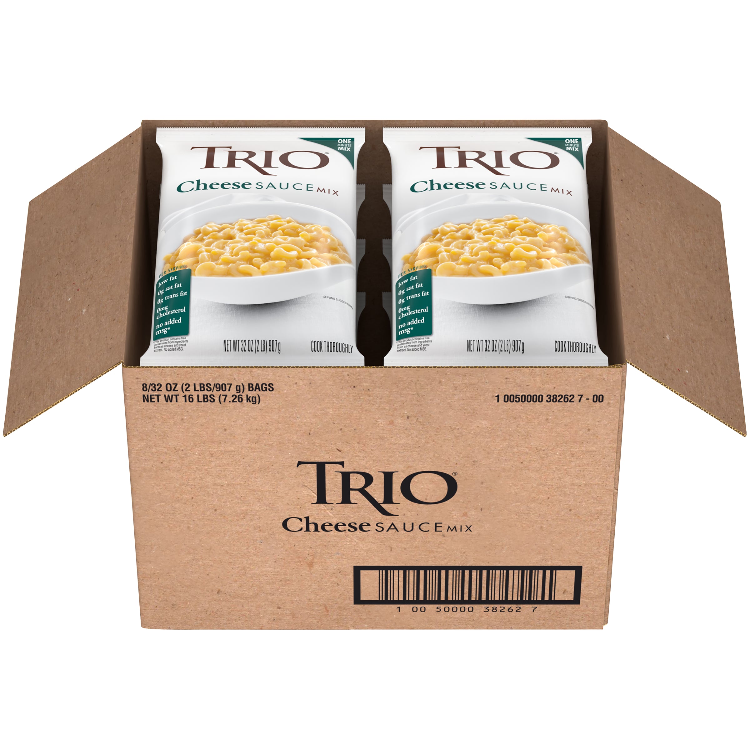 Trio Cheese Sauce 2 Pound Each - 8 Per Case.