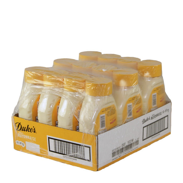 Dukes Mayonnaise Squeeze Bottle 18 Ounce Size - 12 Per Case.