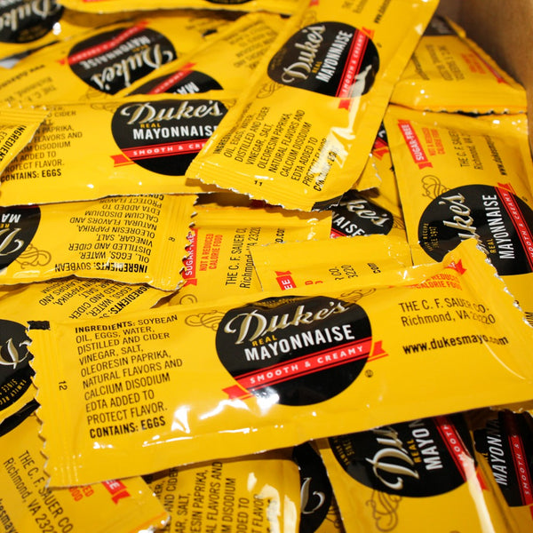 Duke's Mayonnaise Single Serve 12 Grams Each - 200 Per Case.