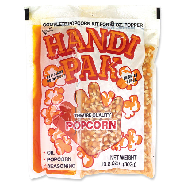 Great Western Popcorn Kit Handi 10.6 Ounce Size - 24 Per Case.