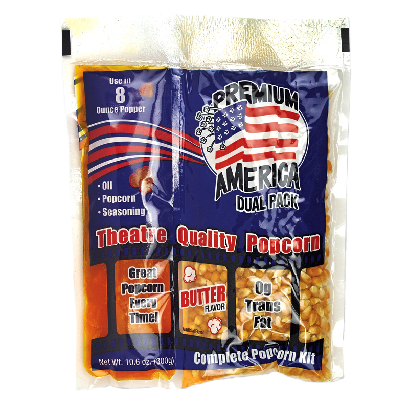 Great Western Popcorn Kit Coconut 10.6 Ounce Size - 24 Per Case.