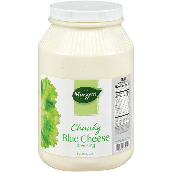 Marzetti Chunky Blue Cheese Dressing 1 Gallon - 4 Per Case.