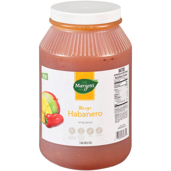 Mango Habanero Wing Sauce 1 Gallon - 2 Per Case.