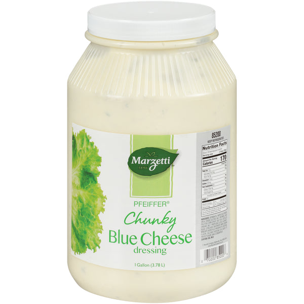 Pfeiffer Chunky Blue Cheese Dressing 1 Gallon - 4 Per Case.