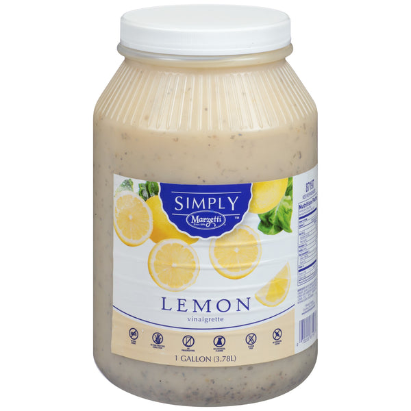 Marzetti Simply Dressed Lemon Vinaigrette 1 Gallon - 2 Per Case.