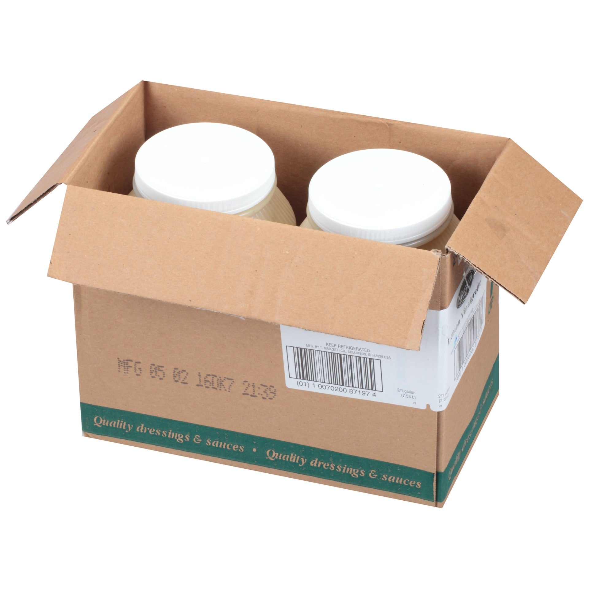 Marzetti Simply Dressed Lemon Vinaigrette 1 Gallon - 2 Per Case.