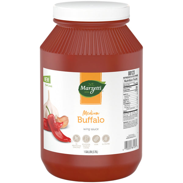 Medium Buffalo Wing Sauce 1 Gallon - 2 Per Case.