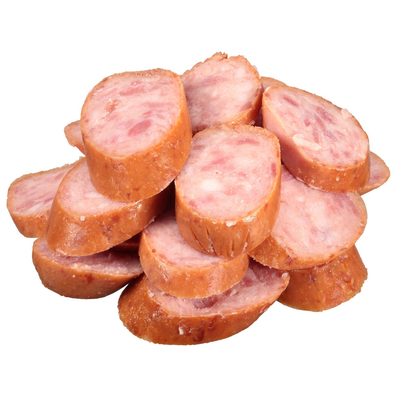 Sausage Smoked Bias Cuts 5.25 Pound Each - 2 Per Case.