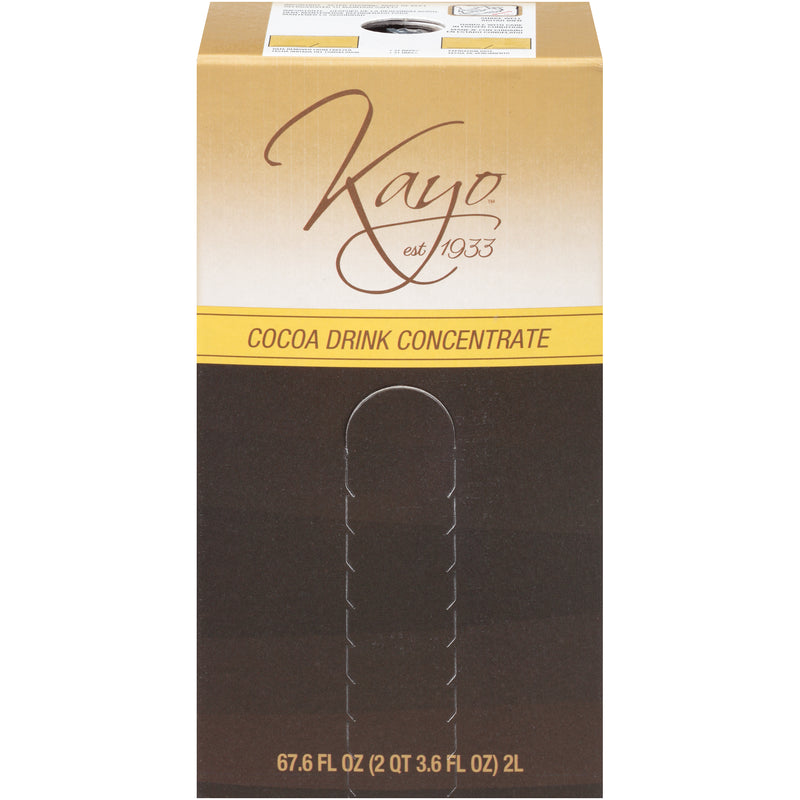 Kayo Cocoa Drink Concentrate Count 2 Liter - 4 Per Case.