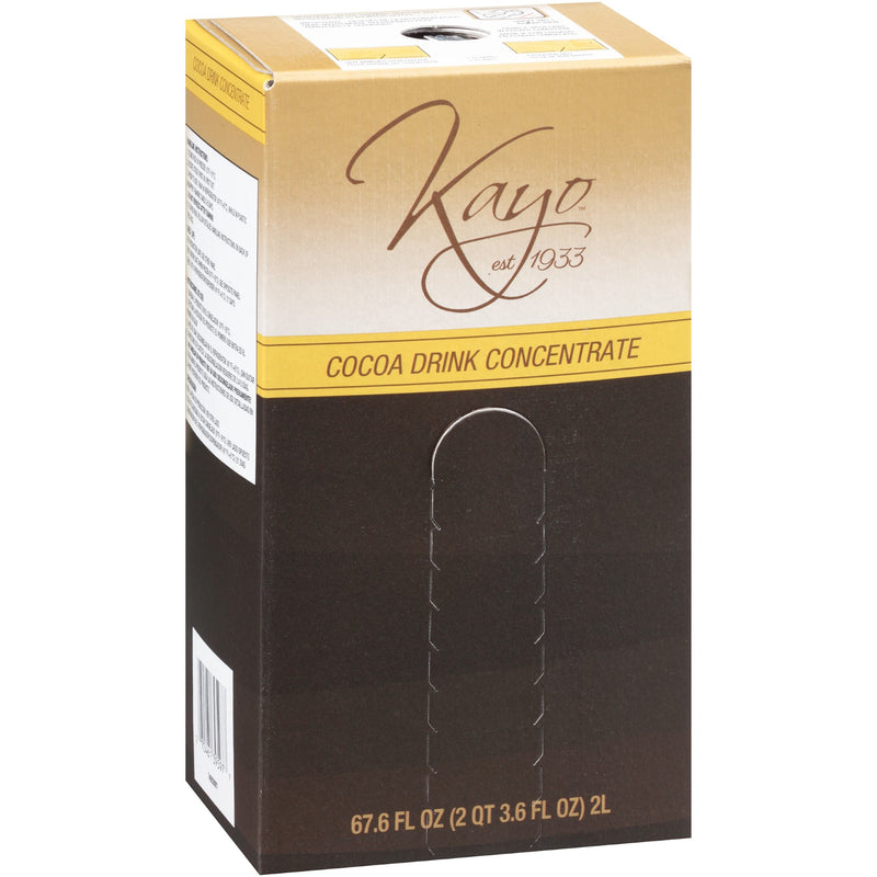 Kayo Cocoa Drink Concentrate Count 2 Liter - 4 Per Case.