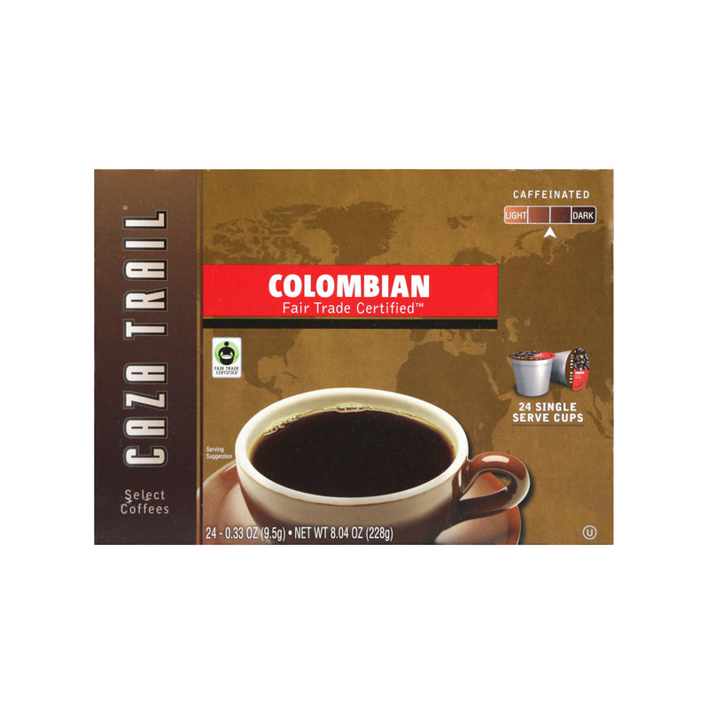 Caza Trail Colombian Coffee 24 Each - 4 Per Case.