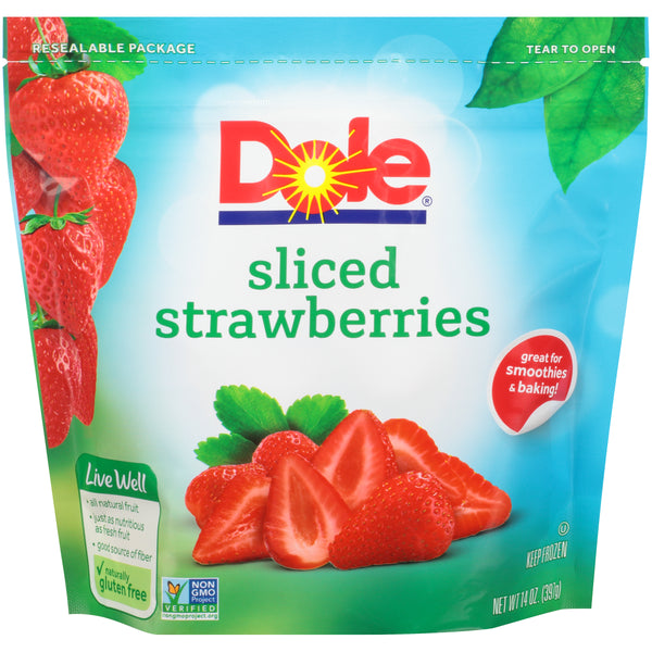 Strawberry Slice IQF Sub 14 Ounce Size - 8 Per Case.