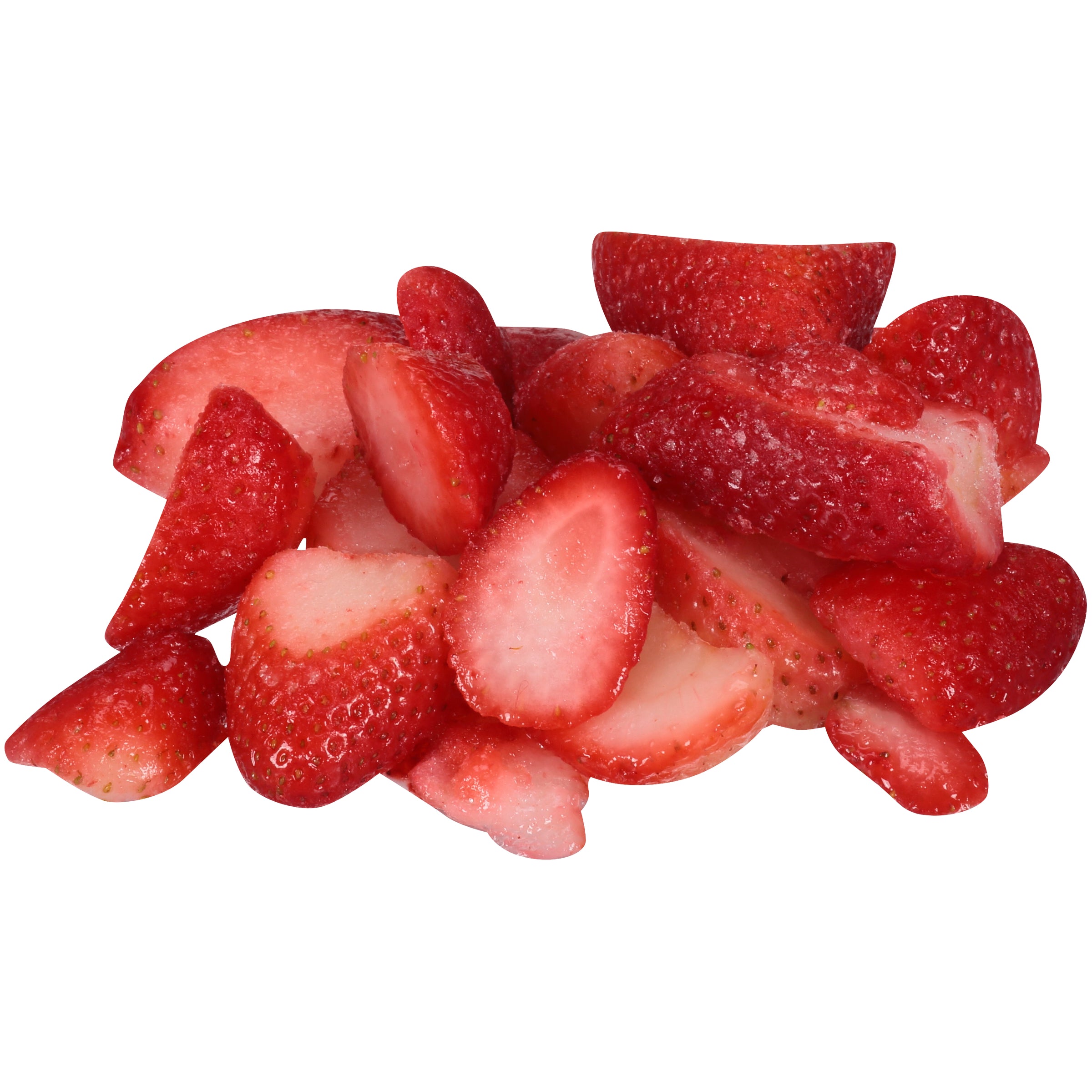 Strawberry Slice IQF Sub 14 Ounce Size - 8 Per Case.