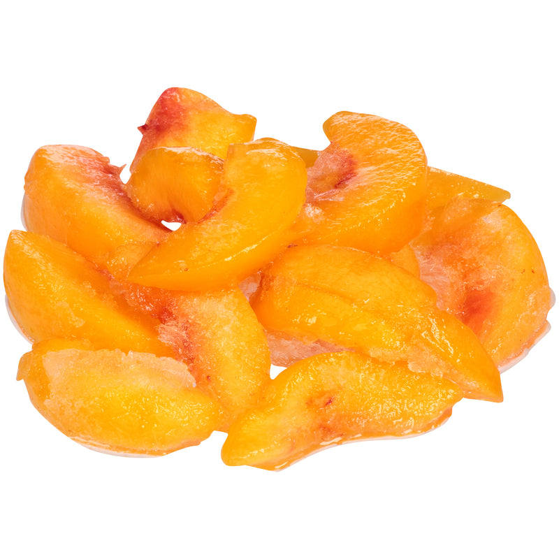 Peach Fr Slice Syr 10 Pound Each - 1 Per Case.
