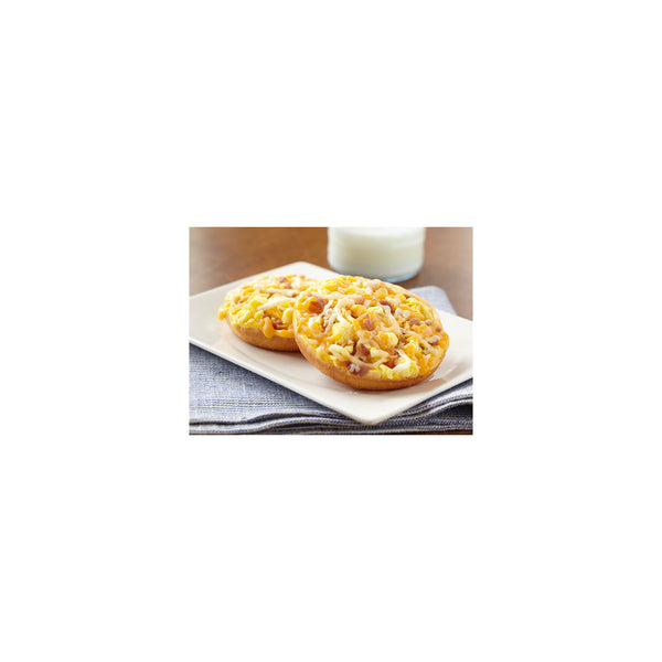 Sfs Better Baked Foods Egg Cheese & Bacon Bagel 48 Each - 1 Per Case.