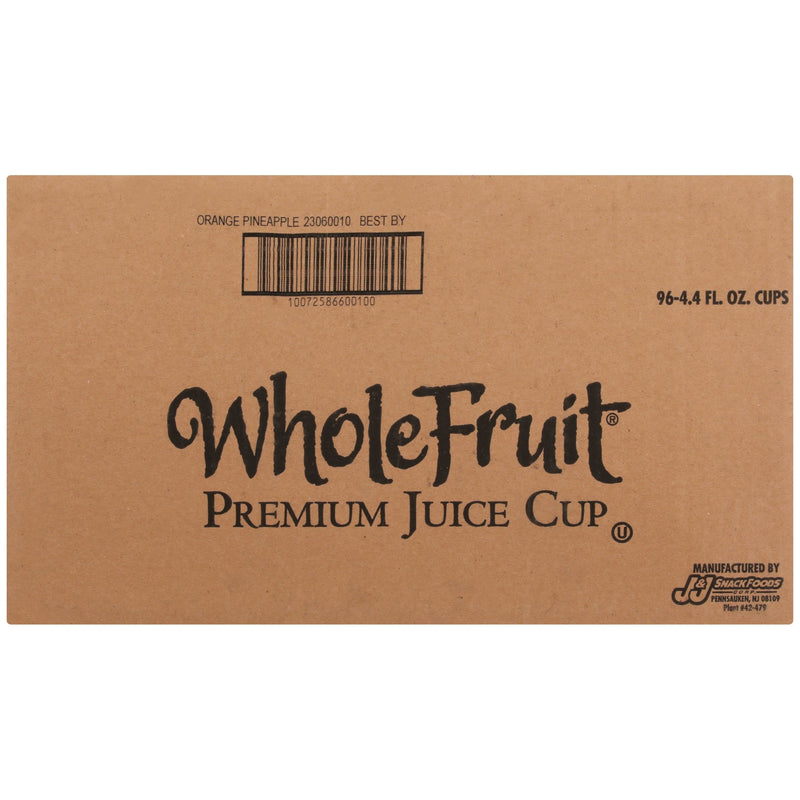 Whole Fruit Orange Pineapple and Cherry Swirl Premium Frozen Juice Cup, 4.4  Ounce -- 96 per Case 