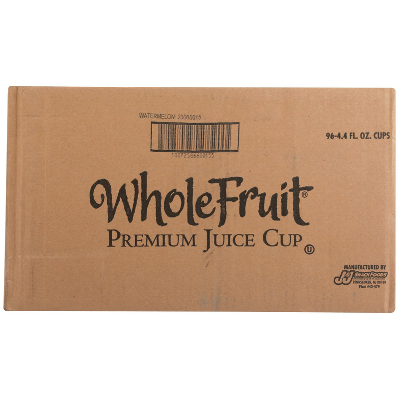 Whole Fruit 100% Juice Watermelon Premium Juice Bar 4.4 Ounce Size - 96 Per Case.