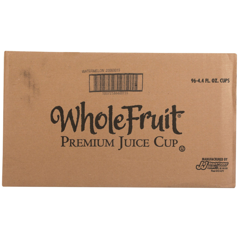 Whole Fruit 100% Juice Watermelon Premium Juice Bar 4.4 Ounce Size - 96 Per Case.