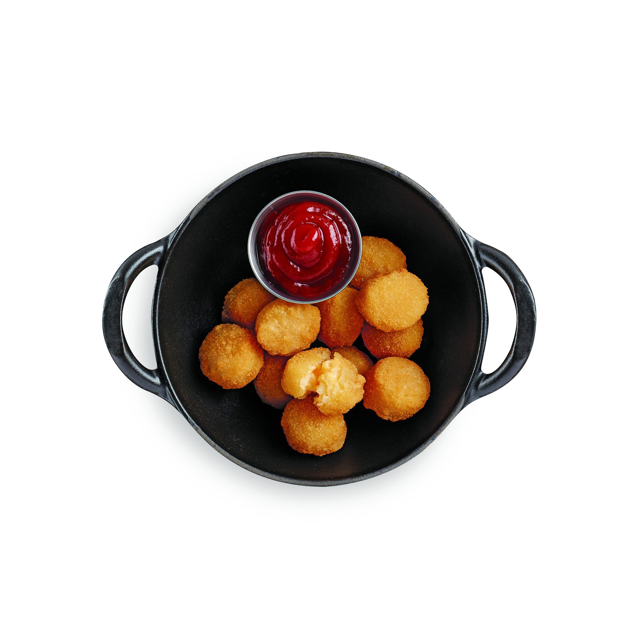 Breaded Cheddar Potato Bites 3 Pound Each - 4 Per Case.