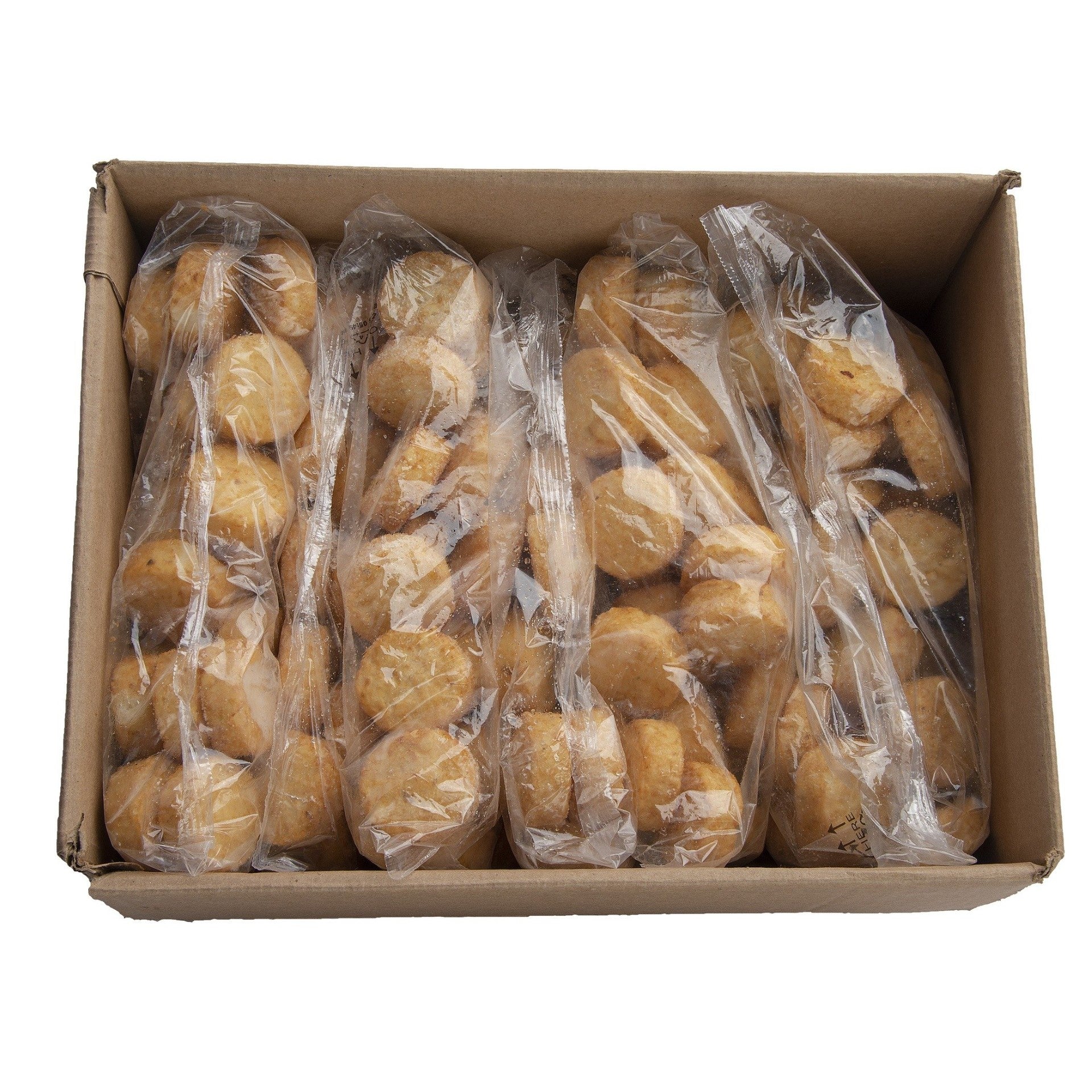 Mccain® Hash Brown Rounds Mccain® Croquetas Redondas 5 Pound Each - 6 Per Case.