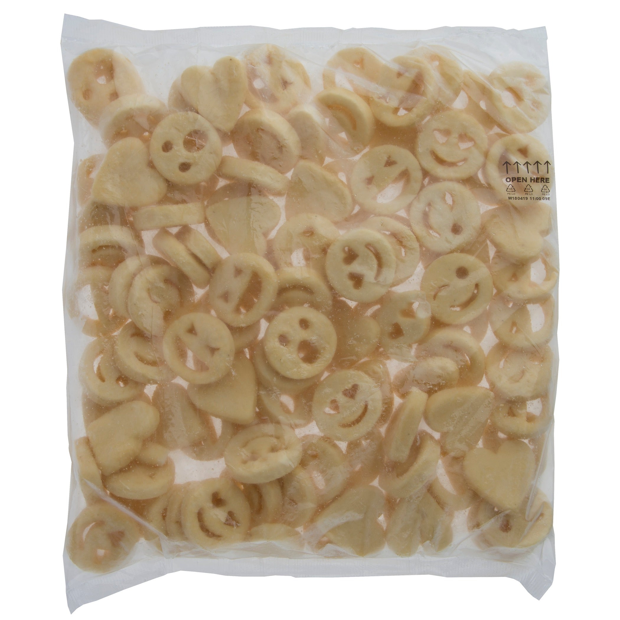 Mccain® Emoticons® Mashed Potato Shapes 4 Pound Each - 6 Per Case.