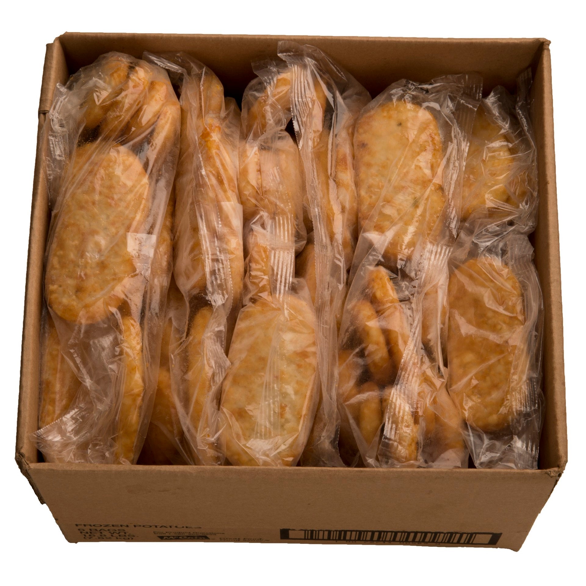 Oreida Hash Patty 2.812 Pound Each - 6 Per Case.