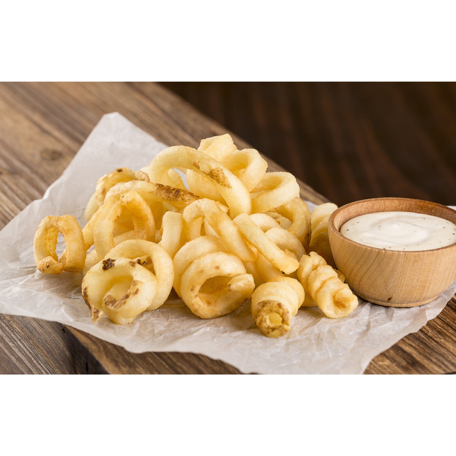 Oreida Golden Twirls Fries 4 Pound Each - 6 Per Case.