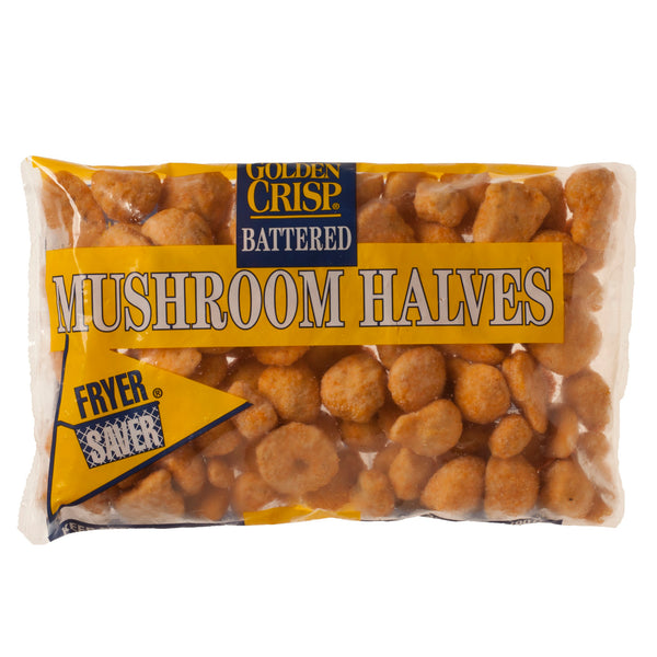 Fryersaver Battered Mushroom Halves 2 Pound Each - 6 Per Case.
